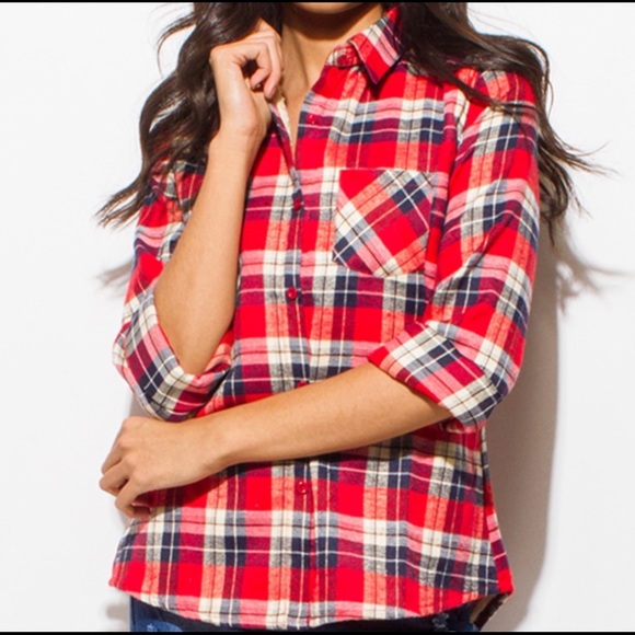 fleece lined flannel - Picture 3 of 8